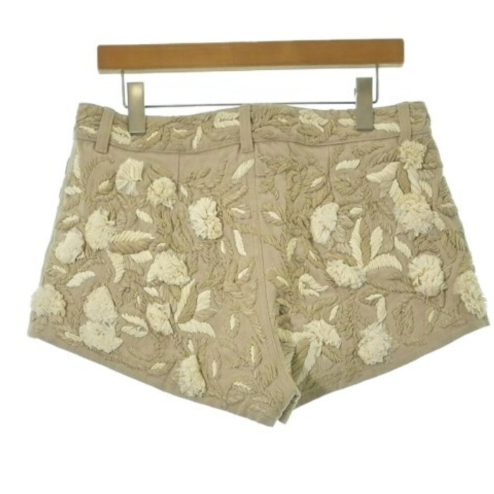 CULT GAIA  MSRP $850  Kian shorts Embroidered Floral Beige Women's Shorts - Picture 10 of 13